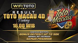 Live Toto Macau Hari Ini Jam 23.00